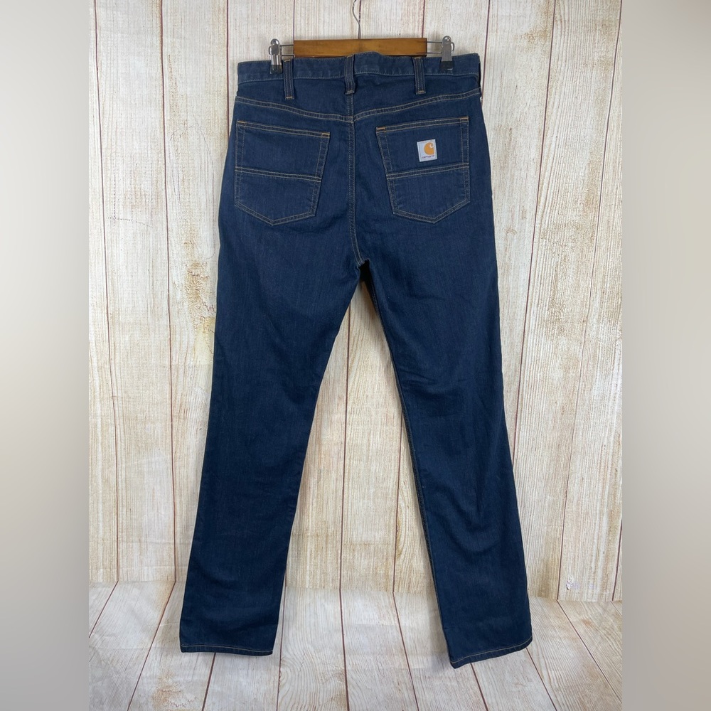Carhartt Mens Full Swing Straight Tapered Jean 34X34 - Picture 3 of 11